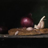 Garlic with Red Onions - James Cowper